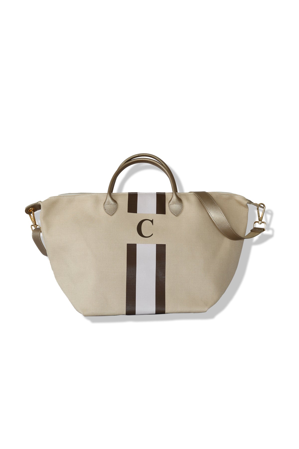Kanvas Mono Bag Bej
