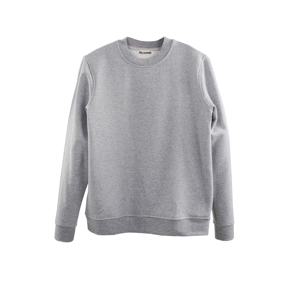 Şallı Sweatshirt Gri