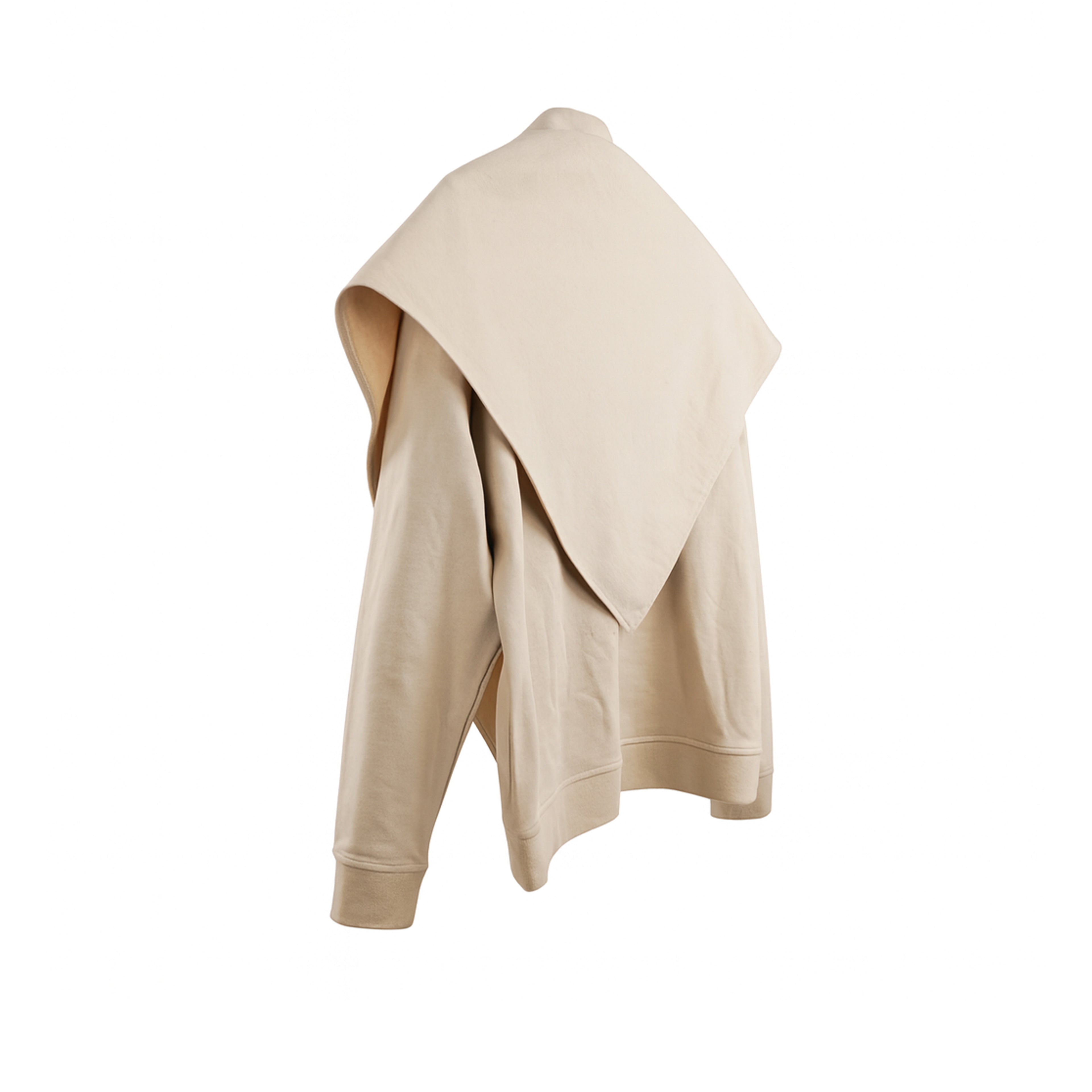 Şallı Sweatshirt Bej